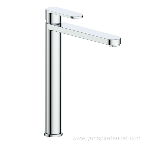 Raised Basin Faucet without Pop up Waste